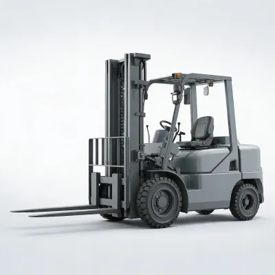 4 wheel electric counterbalance forklift