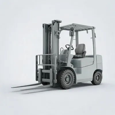 4-wheel electric forklift truck