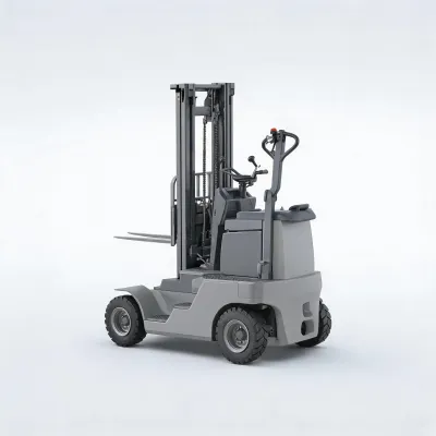 electric 3 wheel stand-up forklift