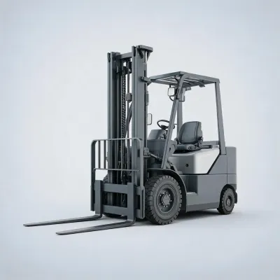 electric counterbalance forklift warehouse