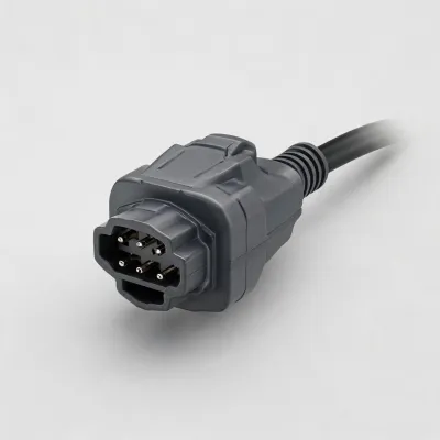 electric forklift charger plug