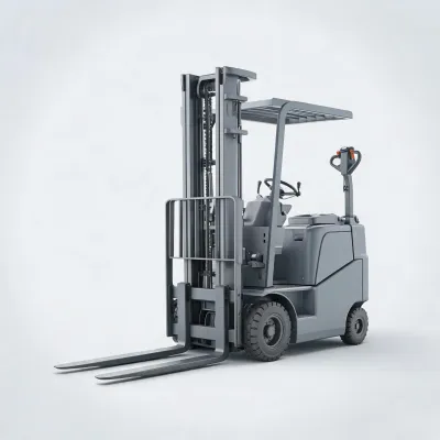 electric stand up forklift