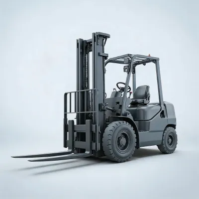high capacity electric cushion tire forklift truck