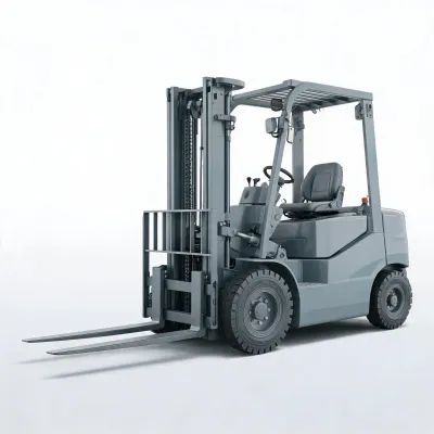 lithium battery 4-wheel electric forklift